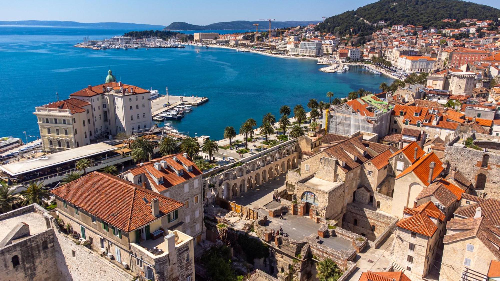 Diocletian Tower - Bella Vista & Palazzo Split Zewnętrze zdjęcie
