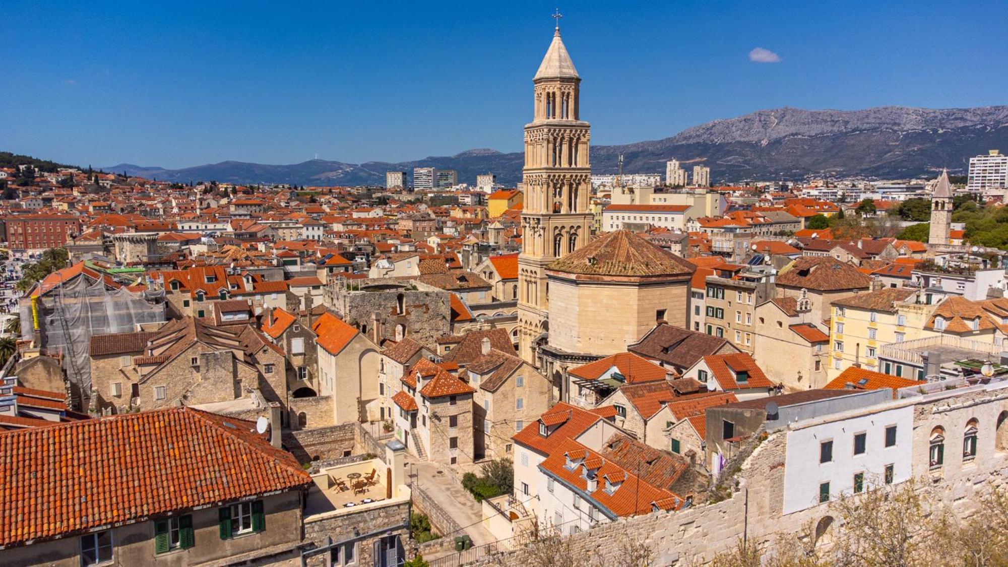 Diocletian Tower - Bella Vista & Palazzo Split Zewnętrze zdjęcie