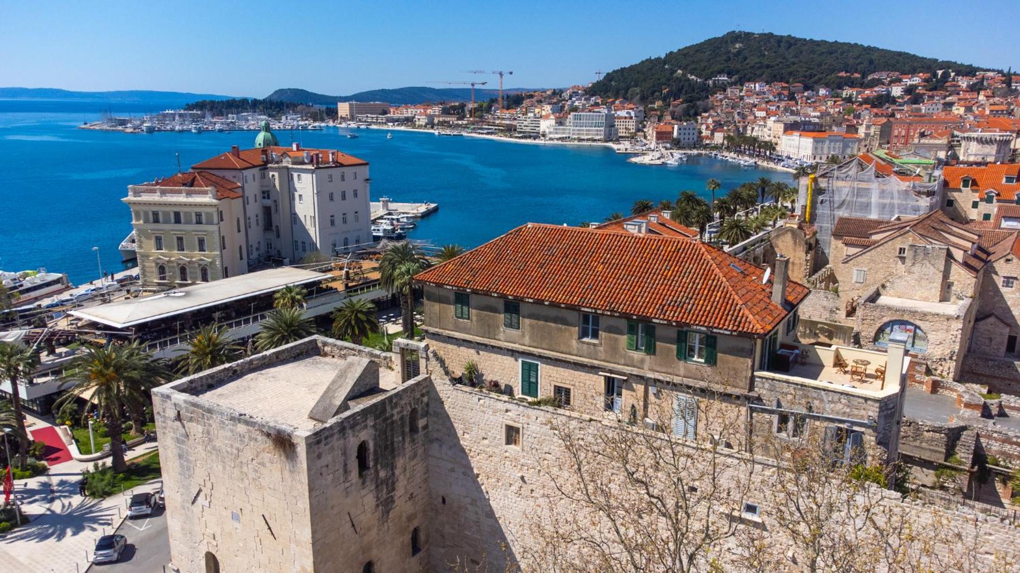 Diocletian Tower - Bella Vista & Palazzo Split Zewnętrze zdjęcie