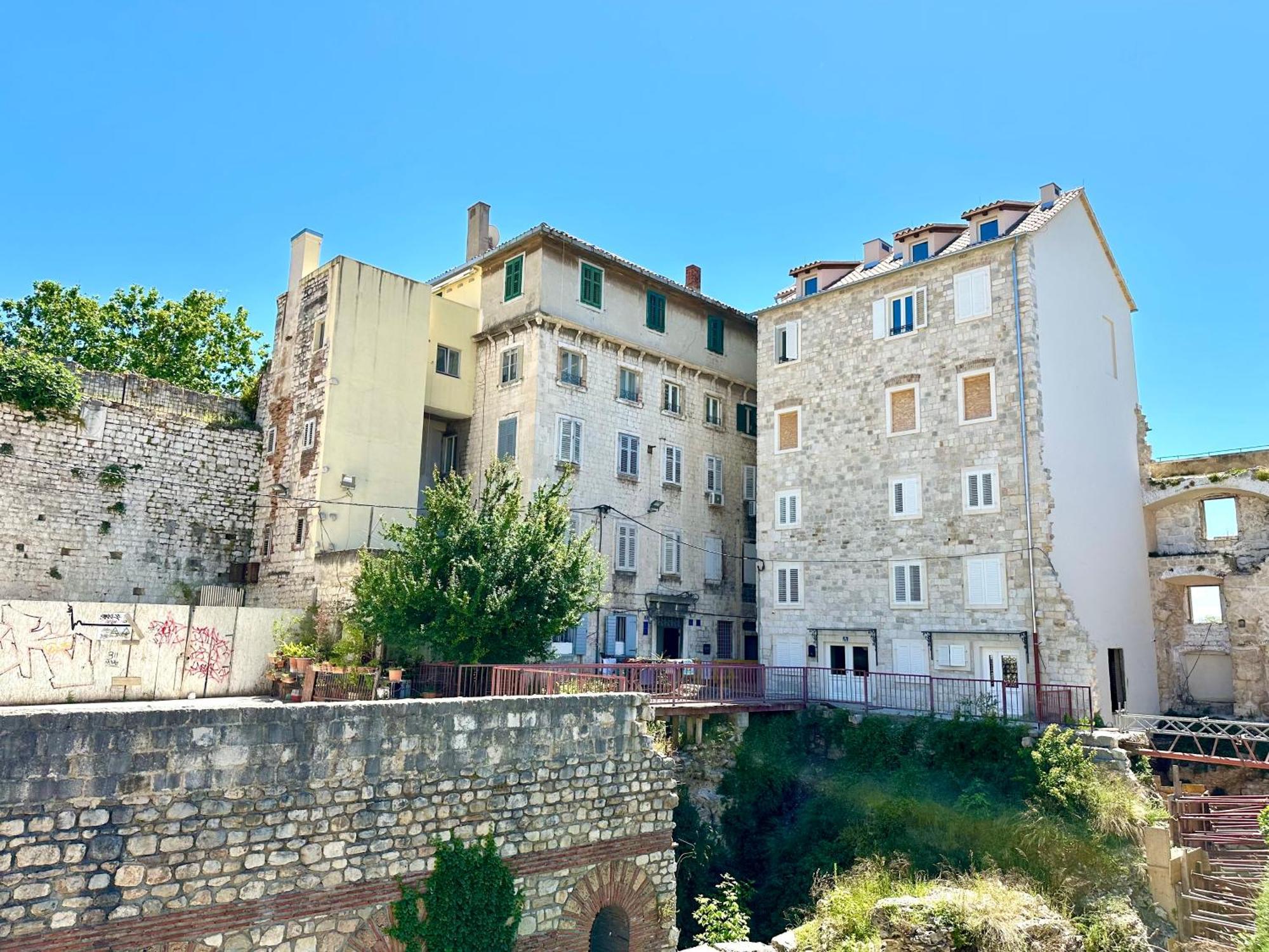 Diocletian Tower - Bella Vista & Palazzo Split Zewnętrze zdjęcie