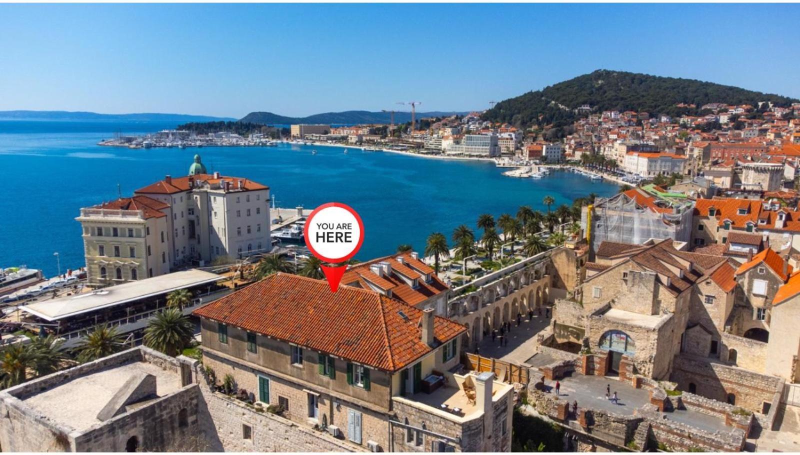 Diocletian Tower - Bella Vista & Palazzo Split Zewnętrze zdjęcie